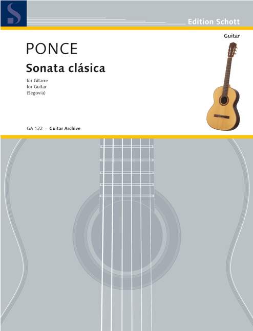 Sonata clásica (Hommage à Sor), for Guitar. 9783795798154