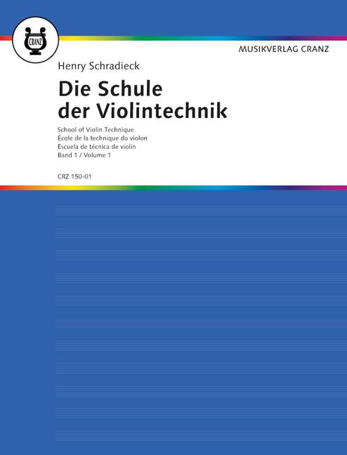 School of Violin Technique, vol. 1. 9783920201030