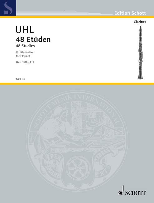 48 Studies, vol. 1, for Clarinet