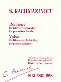 Romance / Valse, Piano Duet, Piano Six Hands. 9790003014456