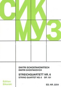 String Quartet No.6 In G Op.101