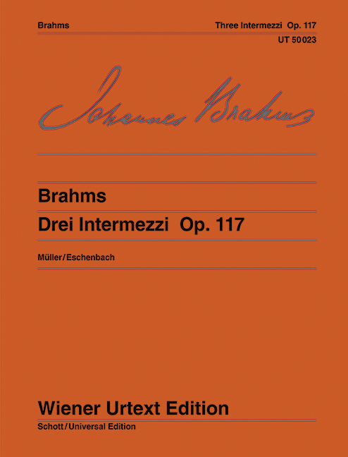 Three Intermezzos op. 117 = Drei Intermezzi op. 117