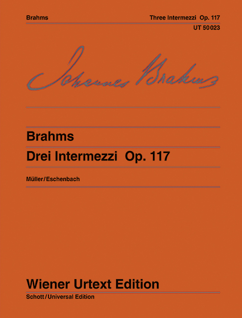 Three Intermezzos op. 117 = Drei Intermezzi op. 117. 9783850550222