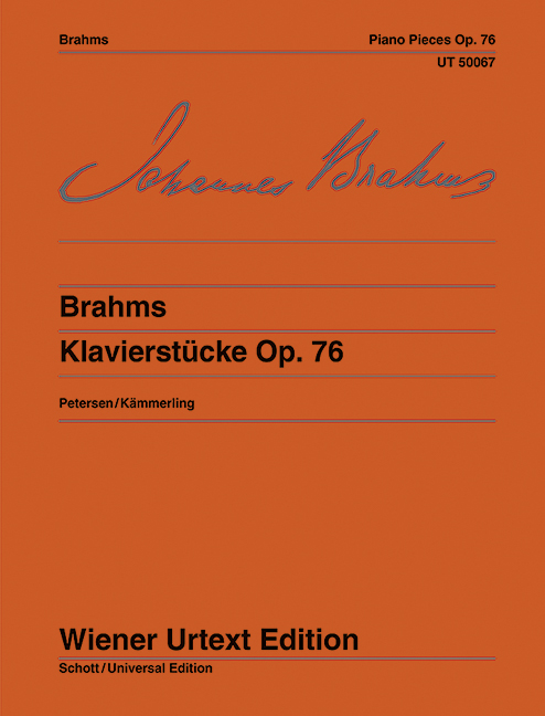 Piano Pieces op. 76 = Klavierstücke op. 76