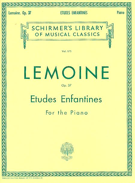 Etudes Enfantines for the Piano, Op. 37
