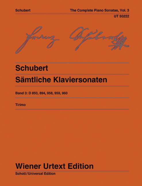 The Complete Piano Sonatas Band 3 = Sämtliche Klaviersonaten Band 3