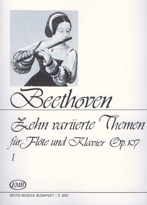 Zehn Variierte Themen I Op. 107, Flute and Piano