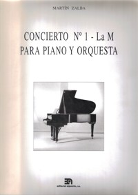 Concierto nº 1 en La mayor, para piano y orquesta. 9788438103296