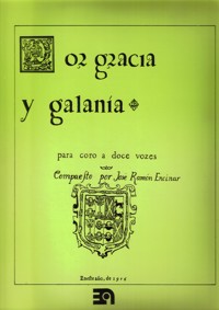 Por gracia y galanía, para coro a doce voces. 9790692120742