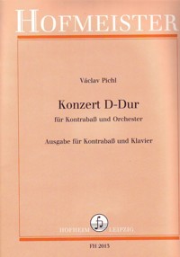 Konzert D-Dur, Klavierauszug für Kontrabass und Klavier