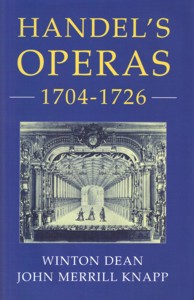 Handel's Operas, 1704-1726