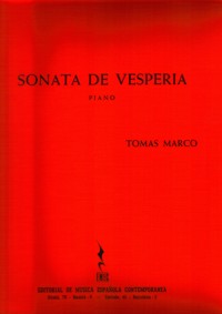 Sonata de Vesperia, para piano