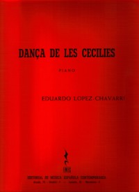 Dança de les Cecilies, para piano. 54487