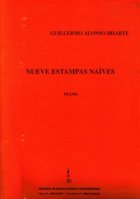 Nueve estampas naïves, para piano. 9790692060703