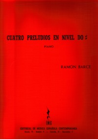 Cuatro preludios en nivel Do sostenido, para piano. 54513