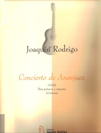 Concierto de Aranjuez, guitarra. 9790801203120