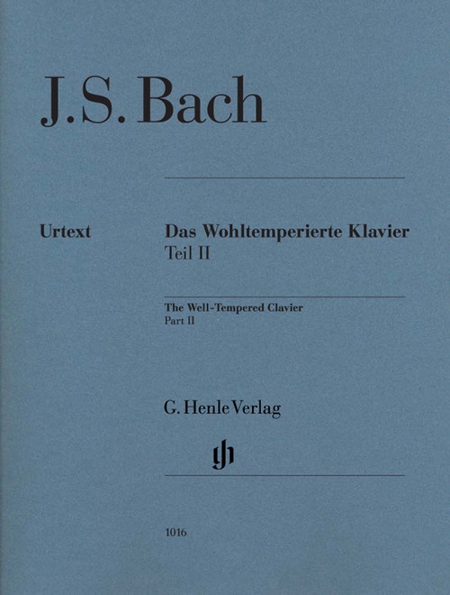 Das Wohltemperierte Klavier, Teil 2, BWV 870-893. Urtext