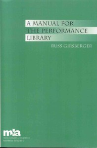 A Manual for the Performance Library