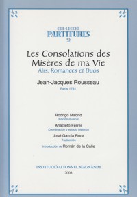 Les consolations des misères de ma vie. Airs, romances et duos. 9788478225361