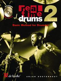 Real Time Drums, Level 2. Basic Method for Drumset (english). 9789043120135