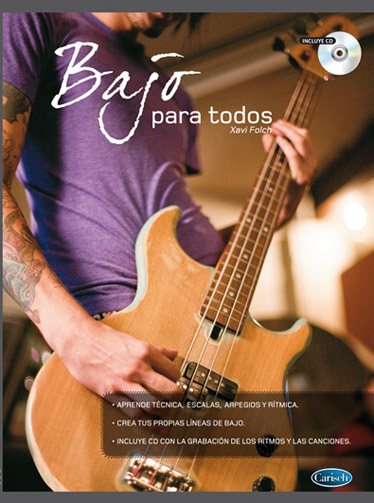 Bajo para todos: método para aprender a tocar el bajo y los estilos de la música moderna. 9788438710784