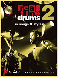 Real Time Drums, Level 2, in Songs & Styles (français). 9789043120043