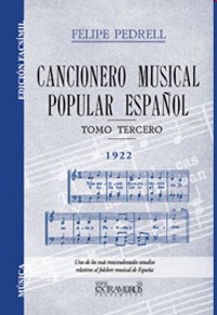 Cancionero musical popular español. Tomo III