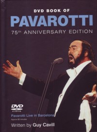 Dvd Book of Luciano Pavarotti: 75th Anniversary Edition