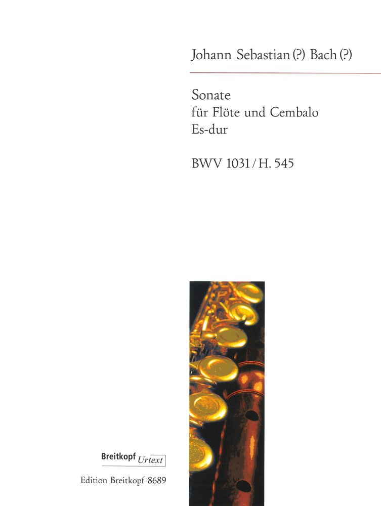 Sonate Es-dur BWV 1031 für Flöte und Cembalo