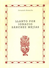 Llanto por Ignacio Sánchez Mejías (La cogida y la muerte), para coro. 9788423514069