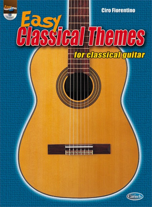 Easy Classical Themes for classical guitar. 9788850720804