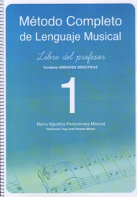 Método completo de lenguaje musical 1. Libro del profesor. 9788493922351