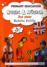 Music & Música, vol. 3 (Student Activity Book). Primary Education + DVD. 9788438711408