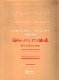 Música coral armonizada: Siete canciones vascas (SATB). 9790801216045