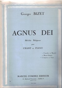 Agnus Dei. Mélodie Religieuse pour Chant et Piano (Soprano ou Ténor)