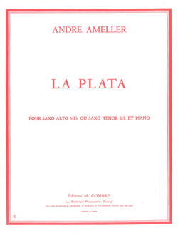 La Plata, pour Saxophone et Piano. 55991