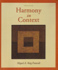 Harmony in Context. 9780073137940