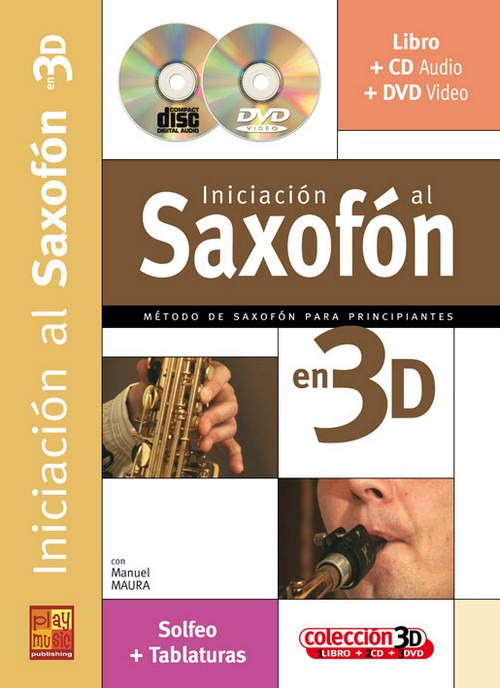 Iniciación al saxofón en 3D