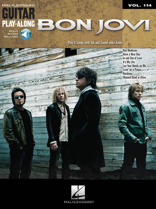 Guitar Play-Along, vol. 114: Bon Jovi (vocal, guitar and guitar tab). 9781423468981