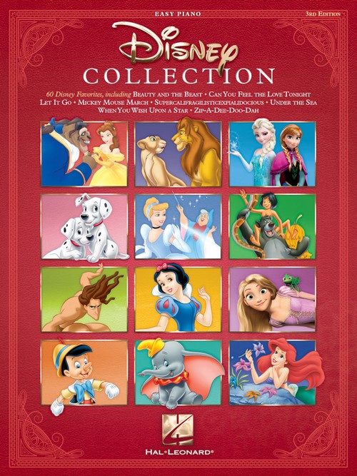 The Disney Collection, for Easy Piano: Best-loved Songs from Disney Movies, Television Shows and Theme Parks