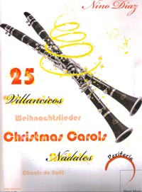 25 villancicos para dos clarinetes. 9790692168959