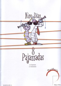 8 Pajazzadas, para dos clarinetes