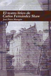 El teatro lírico de Carlos Fernández Shaw