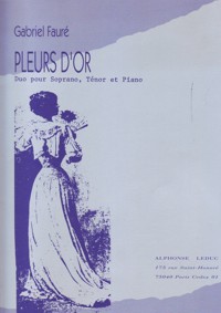 Pleurs d'Or, op. 72, duo pour soprano et ténor avec accompagnement de piano