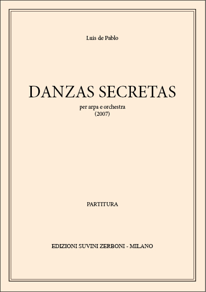 Danzas secretas, per arpa e orchestra