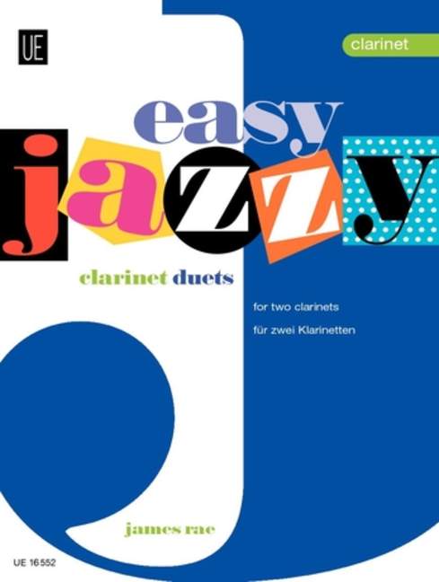 Easy Jazzy Duets, for two Clarinets