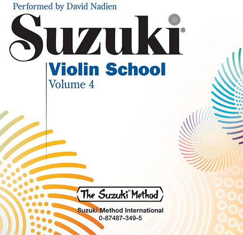 CD - Suzuki: Violin School, volume 4 (David Nadien). 9780874873498