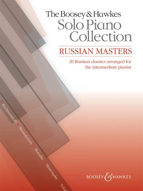 Russian Masters, piano. 26 Russian classics arranged for the intermediate pianist. 9780851626529