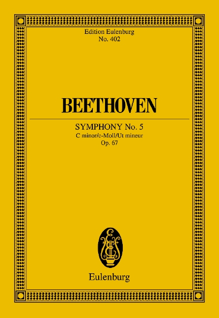 Symphony No.5 in C minor, Op. 67. Study Score