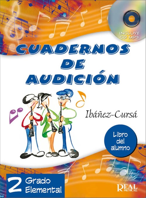 Cuadernos de audición: grado elemental, 2 (+CD). 9788438711354